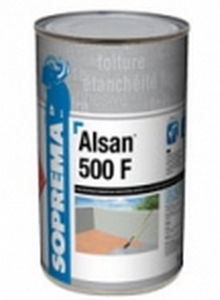 Système d'étanchéité liquide SEL pour toiture-terrasse - ALSAN® 500 F - SOPREMA - en polyuréthane / en résine