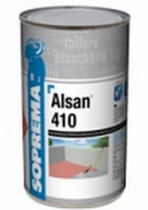 Système d'étanchéité liquide SEL pour toiture - ALSAN® 410 - SOPREMA - pour agencement intérieur / en polyuréthane / en résine