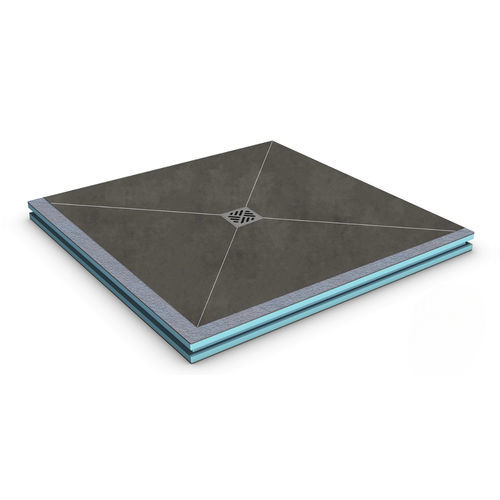 Receveur de douche à fleur de sol - HIGHTEC BOARD - STADUR PRODUKTIONS GMBH & CO KG - en céramique / en inox / à accessibilité universelle