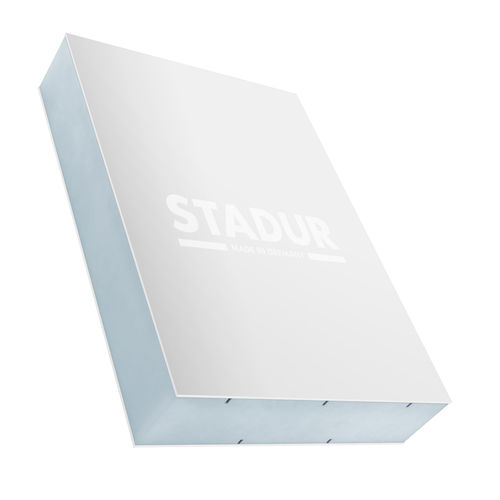 Panneau sandwich isolant pour façade - FB-1/SL - STADUR PRODUKTIONS GMBH & CO KG - pour porte / face en stratifié plastique / âme en polystyrène extrudé