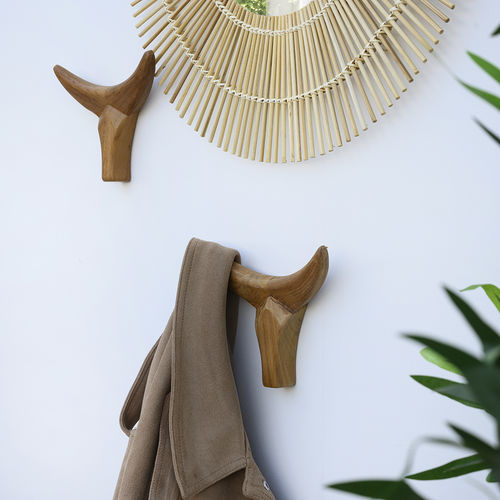 Porte-manteau mural - Porte manteau Bull - SOBOPLAC - design scandinave / design minimaliste / design original