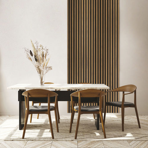 Revêtement mural d'intérieur - Panelio Hugo Oak Craft Teck PA4879 - SOBOPLAC - en polystyrène extrudé / à effet bois / pour pièce humide
