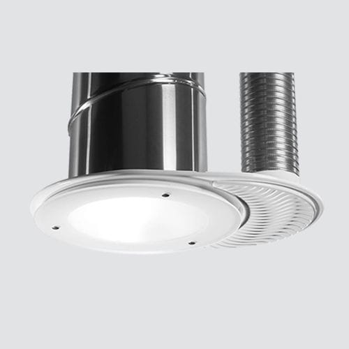Conduit de lumière avec ventilation naturelle intégrée - ADD-ON KIT - SOLATUBE GLOBAL MARKETING INC - avec LED