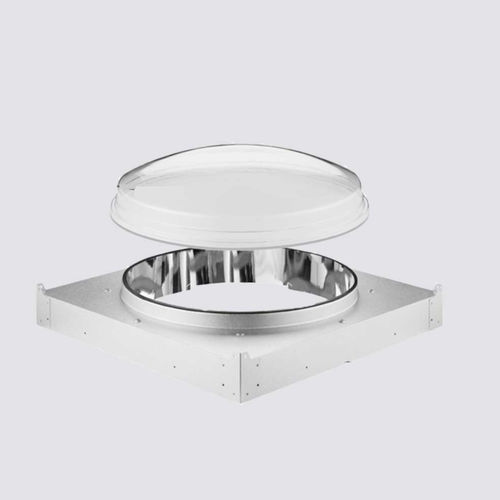 Dôme pour éclairage en verre - SKYVAULT SINGLE-GLAZED - SOLATUBE GLOBAL MARKETING INC - courbé / pour toit en pente / pour toiture-terrasse