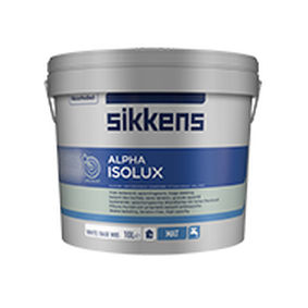 Peinture isolante - ALPHA ISOLUX - SIKKENS - de déshumidification / intérieure / pour mur