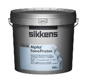 Peinture antibactérienne - ALPHA SANOPROTEX - SIKKENS - de protection / intérieure / pour mur