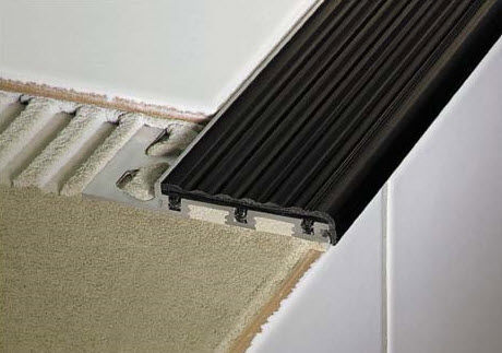 Nez de marche acier - SCHLÜTER®-TREP-S/-B - Schluter-Systems - antidérapant
