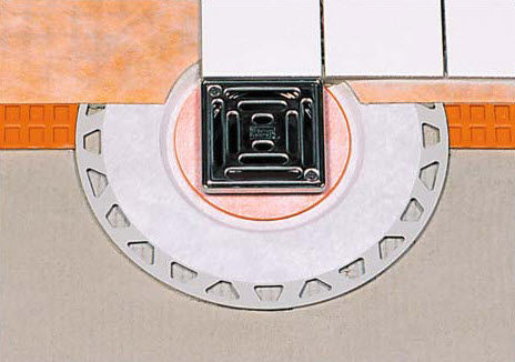 Siphon de sol en métal - SCHLÜTER®-KERDI-DRAIN - Schluter-Systems - rond