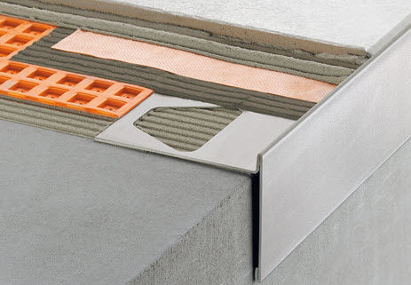 Profilé en métal - SCHLÜTER®-BARA-RT - Schluter-Systems - de rive