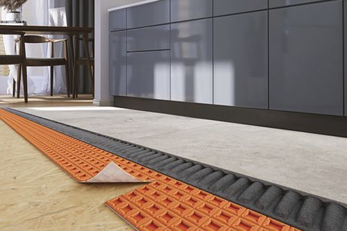 Membrane d'étanchéité de protection - DITRA-PS - Schluter-Systems - de sol / en rouleau / pour rénovation