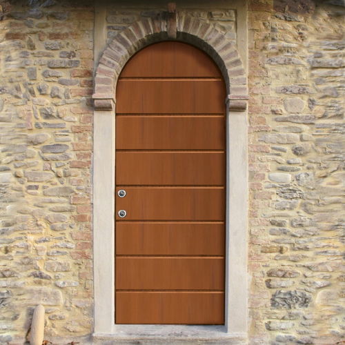 Porte de sécurité - OLVERA - SCRIGNO - d'entrée / en tôle d'acier / battante