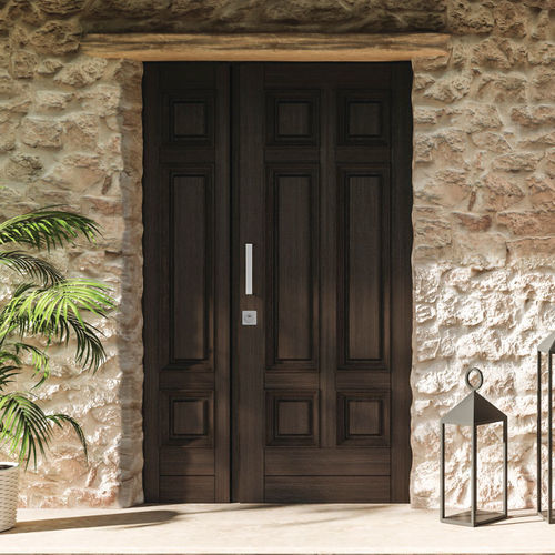 Porte de sécurité - GRADARA - SCRIGNO - d'entrée / en tôle d'acier / battante