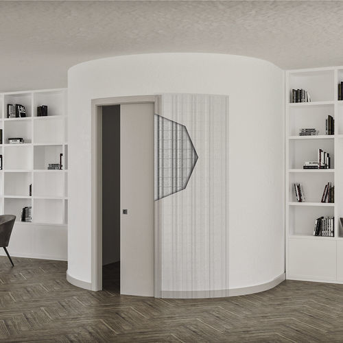 Système à galandage pour porte coulissante - ORBITALE - SCRIGNO