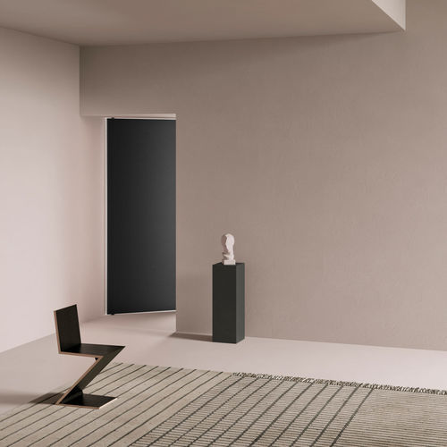 Porte d'intérieur - MONTESCUDO - SCRIGNO - en laiton plaqué or / coulissante / à pivot