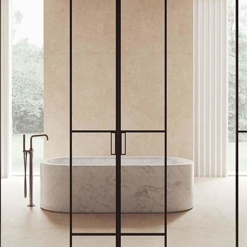 Porte d'intérieur - GARBINA - SCRIGNO - en aluminium / en verre / coulissante