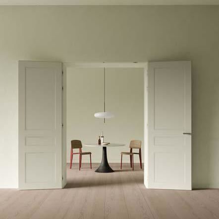 Porte d'intérieur - CIVITAS - SCRIGNO - en bois / en placage de bois / battante