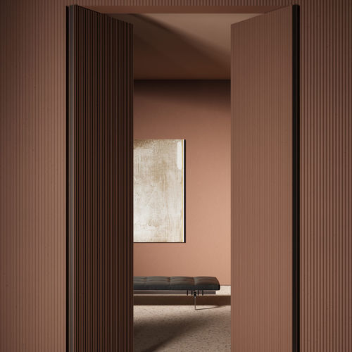 Porte d'intérieur - MONTEBELLO - SCRIGNO - en ciment / battante / à pivot