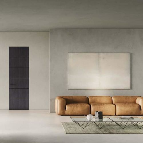 Porte d'intérieur - NUMEN - SCRIGNO - en bois / en métal / en ciment