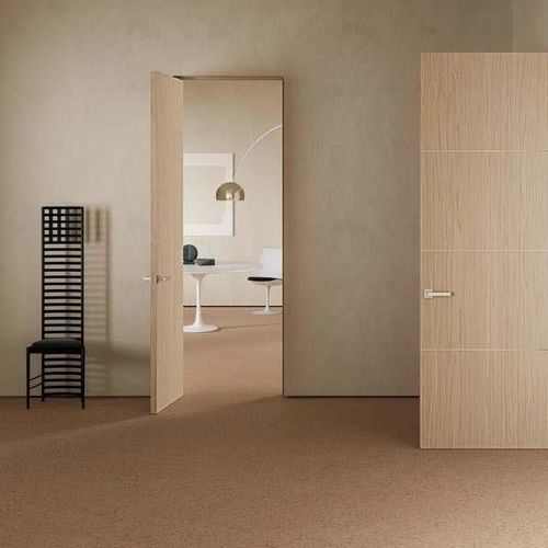 Porte d'intérieur - NUMEN - SCRIGNO - en bois / coulissante / pivotante