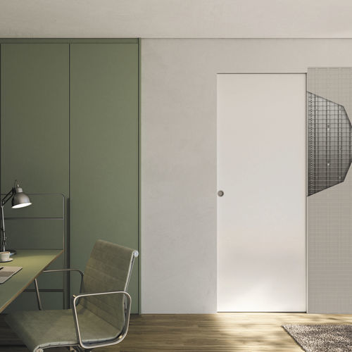 Système à galandage pour porte coulissante - TECHZERO - SCRIGNO - en kit