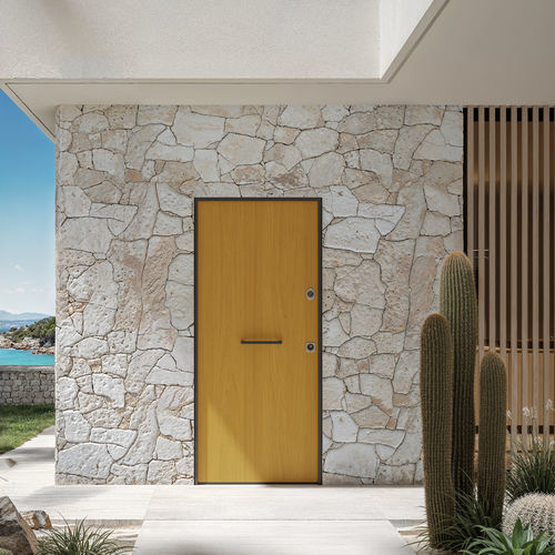 Porte d'entrée - MAROSTICA PRO - SCRIGNO - en bois / battante / contemporaine