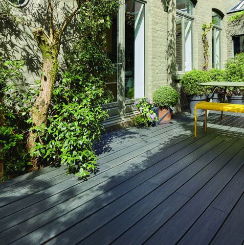 Lame de terrasse en bois - XYLTECH® CO-EXTRUDED - SEDPA - en composite / aspect bois / professionnelle