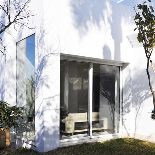 Porte-fenêtre coulissante - 8800 - Sepalumic - en aluminium / de sécurité / étanche