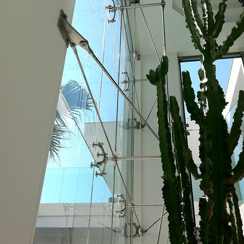 Élément de fixation en plastique - TENSION RODS SOLUTION - SADEV - en inox / pour agencement intérieur / pour façade