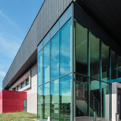 Profilé en aluminium - ELEGANCE 52/85 SG - Sapa Building Systems - de rive / pour façade / pour mur-rideau