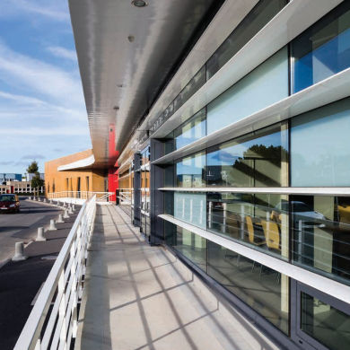 Profilé en aluminium - Elegance 52 HL/VL - Sapa Building Systems - pour façade / pour vitrage / à joint