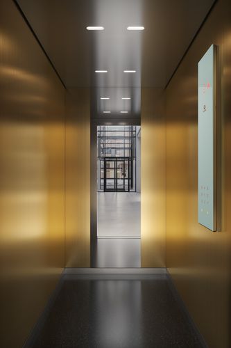 Ascenseur électrique - 3000 PLUS - Schindler - pour le tertiaire / sans local machine / d'intérieur