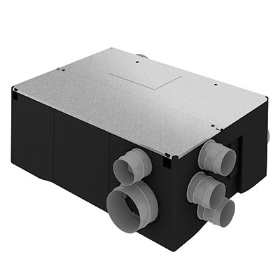 Unité de ventilation centralisée - PRIMOCOSY HR BP - ATLANTIC - double flux / résidentielle / pour maison