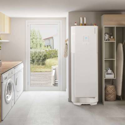 Pompe à chaleur air/eau - LORIA DUO R32 - ATLANTIC - résidentielle / d'extérieur / split