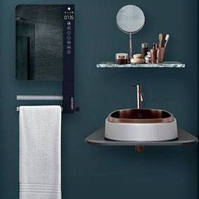 Sèche-serviettes électrique - TELIA - ATLANTIC - 1800 w / contemporain / en métal