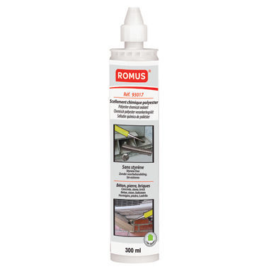 Mastic élastique - SCP-95  - ROMUS - à base de polyester / pour ciment / pour béton