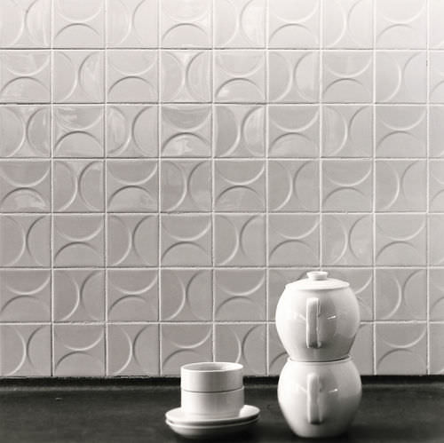 Carrelage en grès cérame - CLASSICS KHO LIANG IE - Royal Mosa - en céramique / brillant / à relief
