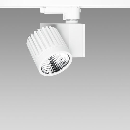 Éclairage sur rail à LED - PRESTIGE - REGENT LIGHTING - rond / en fonte d'aluminium / professionnel