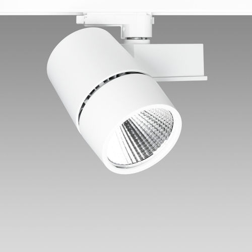 Éclairage sur rail à LED - VARIO 90 - REGENT LIGHTING - rond / en fonte d'aluminium / professionnel