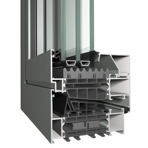 Profilé pour fenêtre en aluminium - MASTERLINE 10 - Reynaers Aluminium - acoustique / à isolation thermique / antieffraction