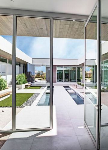 Profilé pour porte en aluminium - CONCEPTSYSTEM 77 - Reynaers Aluminium - de sécurité / à isolation thermique / antieffraction