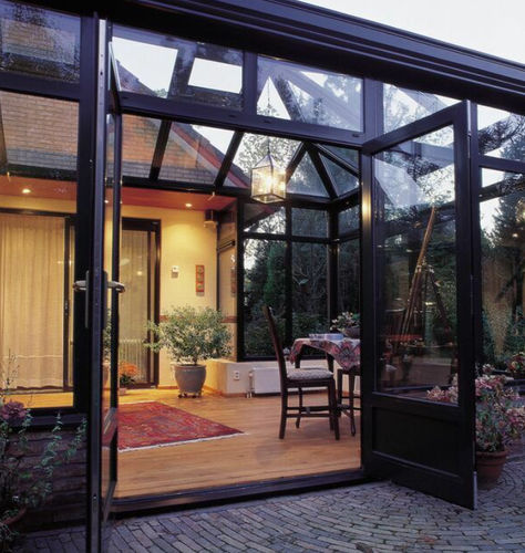 Véranda en aluminium - TR 200 - Reynaers Aluminium - professionnelle