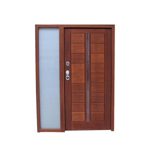 Porte d'entrée - PADILLA - en acier / avec verre de sécurité / battante