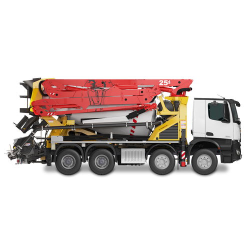 Camion malaxeur pompe diesel - PUMI 25-4 Q / CS / S - PUTZMEISTER - pour le béton