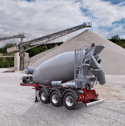 Camion malaxeur pour le béton - P 12DS - PUTZMEISTER - léger