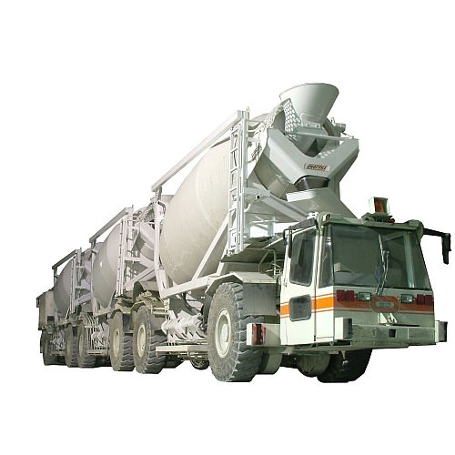 Camion malaxeur pour le béton - ARGE FERDEN - PUTZMEISTER