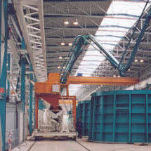 Centrale à béton mobile - AUTOCOR 28-4.67 Q - PUTZMEISTER - sur rail / automatique