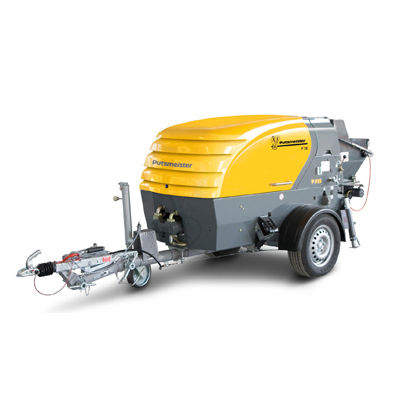 Pompe à béton sur semi-remorque - P 715 - PUTZMEISTER