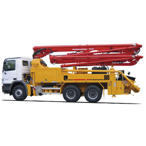 Pompe à béton mobile - M 28-4 - PUTZMEISTER