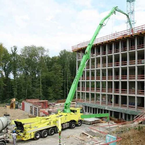 Pompe à béton mobile - M 58-5 - PUTZMEISTER