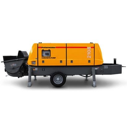 Pompe à béton montée sur remorque - BSA 2108 HP-E - PUTZMEISTER